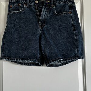 Zara TRF MID-RISE DENIM SHORTS